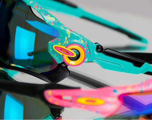 Sluneční Brýle Oakley Jawbreaker Splatter Celeste/ Prizm Sapphire Iridium OO9290-0131