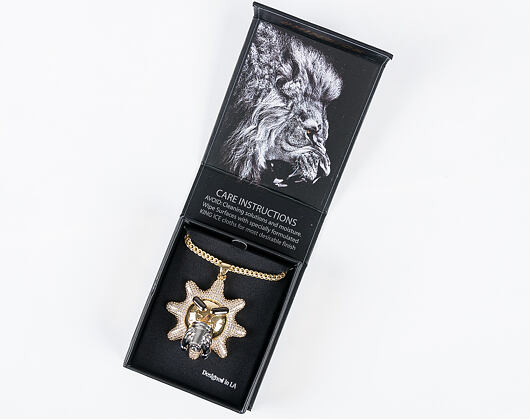 Pozlacený Řetízek King Ice Glo Gang The Glo Cup Necklace