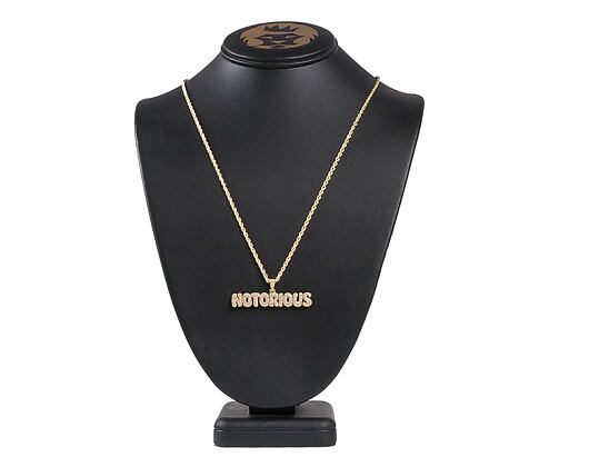 Pozlacený Řetízek King Ice Notorious B.I.G. "Notorious" Necklace