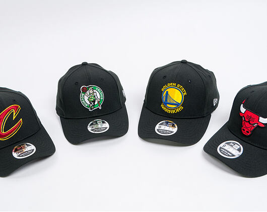 Kšiltovka New Era 9FIFTY Boston Celtics Stretch Snapback Black/Official Team Colors