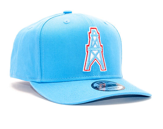 Kšiltovka New Era 9FIFTY Houston Oilers Historic Precurved Stretch Snapback Official Team Colors