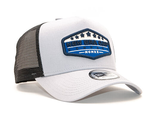 Kšiltovka New Era 9FORTY A-Frame Trucker Patch Gray/Black/Navy Snapback