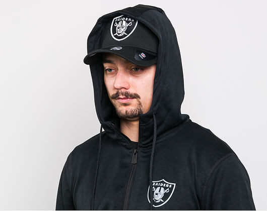 Mikina New Era Oakland Raiders Pop Hoody Black