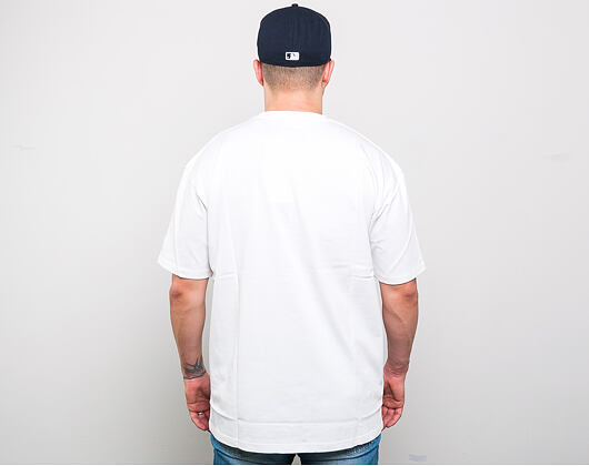 Triko New Era New York Yankees Oversized Logo XL Tee White