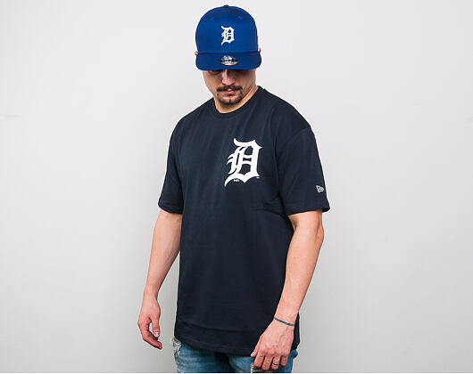 Triko New Era Detroit Tigers Oversized Logo XL Tee Navy