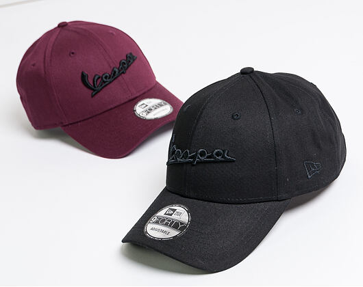 Kšiltovka New Era 9FORTY Vespa Piaggio Essential Maroon Strapback