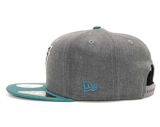 Kšiltovka New Era 9FIFTY Philadelphia Eagles Grey Heather/OTC Snapback