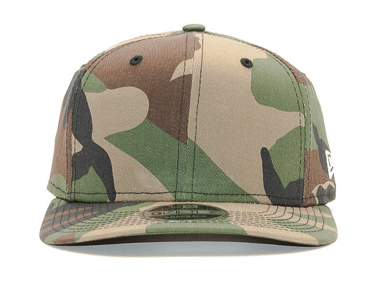 Kšiltovka New Era 9FIFTY Essential Woodland Camo Snapback