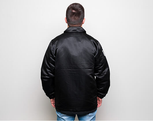 Bunda New Era Oakland Raiders Satin Coaches Jacket Black