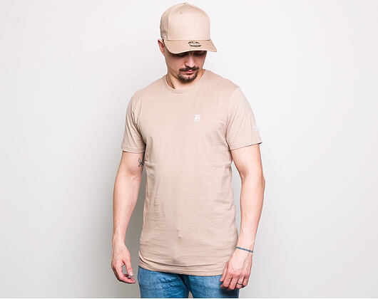 Triko New Era Detroit Tigers Pastel Mini Logo Tee Camel