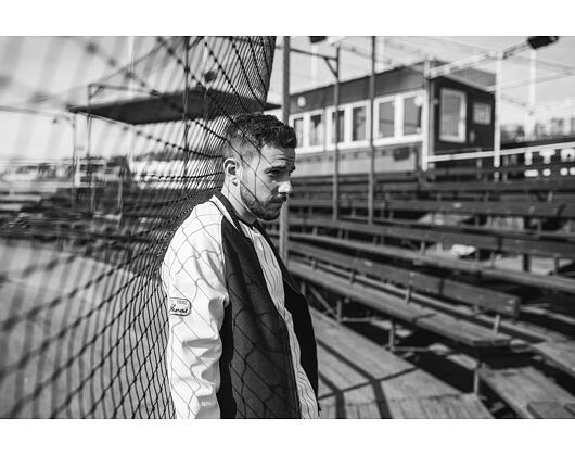 Bunda New Era New York Yankees Raglan Varsity Jacket Navy/White