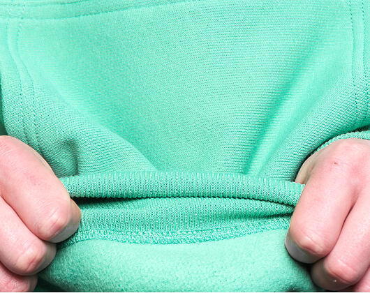 Mikina Champion Hooded Half Zip Sweatshirt Green 212993 GS056 MGN