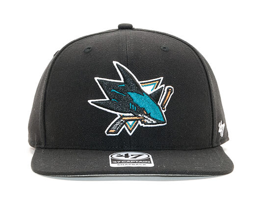 Kšiltovka 47 Brand San José Sharks No Shot Captain Black Snapback