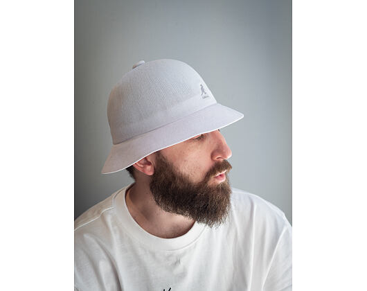 Klobouk Kangol Tropic Casual White