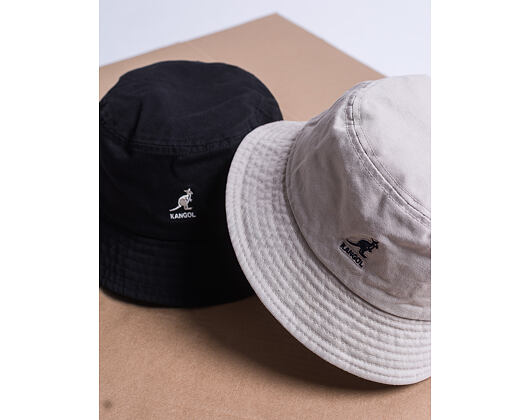 Klobouk Kangol Washed Bucket Khaki