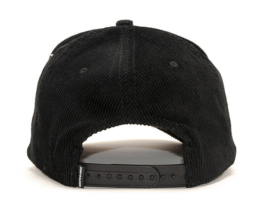 Kšiltovka Pink Dolphin Curduroy P Hat Black Snapback