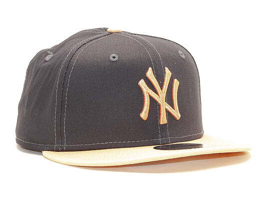 Kšiltovka New Era 9FIFTY New York Yankees League Essential Grey Heather/Peach