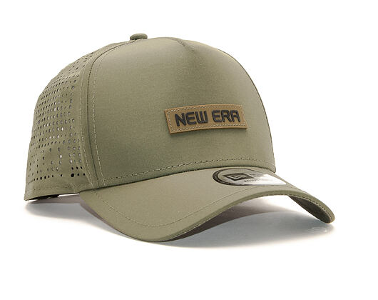 Kšiltovka New Era 9FORTY A-Frame Trucker Tech Perf New Olive