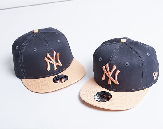 Dětská Kšiltovka New Era 9FIFTY New York Yankees Essential Grey Heather/Peach Child
