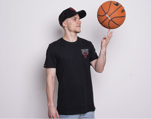 Triko New Era Chicago Bulls Neon Lights Black