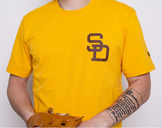 Triko New Era San Diego Padres Stadium Yellow