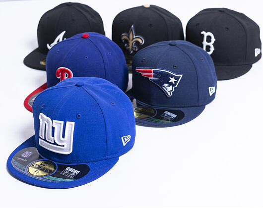 Kšiltovka New Era - 59FIFTY Basic - Atlanta Braves - Black / White
