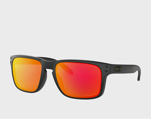 Sluneční Brýle Oakley Holbrook Matte Black/Prizm Ruby OO9102-E255