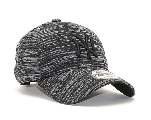 Kšiltovka New Era 9FORTY New York Yankees Engineered Fit Black/Gray/Grey Heather