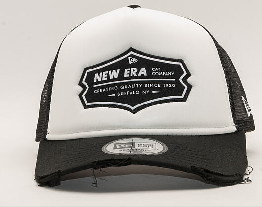 Kšiltovka New Era 9FORTY A-Frame Trucker Patch Black/White