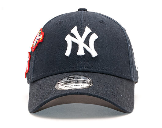 Kšiltovka New Era 9FORTY New York Yankees Cooperstown Patched Navy