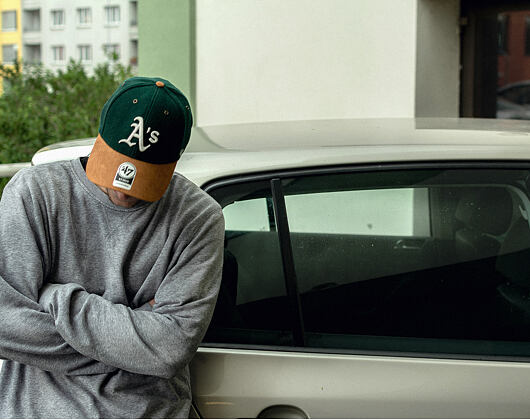 Kšiltovka 47 Brand MVP Oakland Athletics Willowbrook Dark Green/Brown