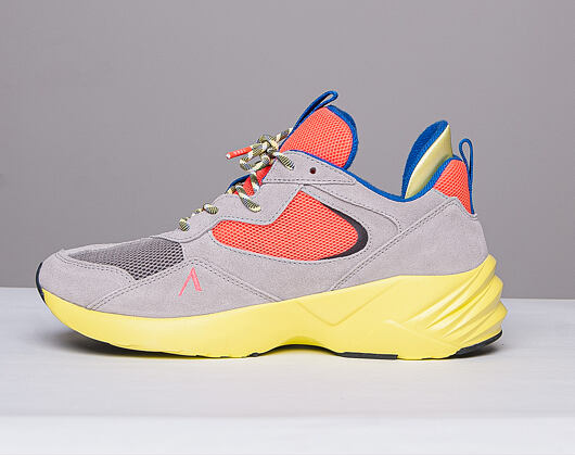 Boty ARKK Kanetyk Suede W13 Ash/Neon Lime EL3803-2137-M
