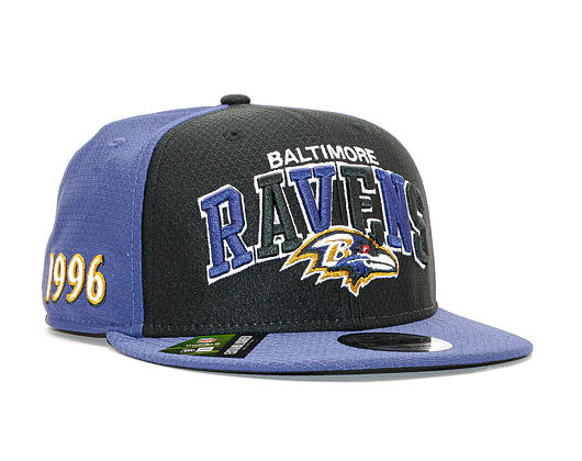 Kšiltovka New Era 9FIFTY NFL Baltimore Ravens ONF19 Sideline 1990 OTC
