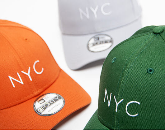 Kšiltovka New Era 9FORTY NYC Seasonal Grey / Optic White Strapback