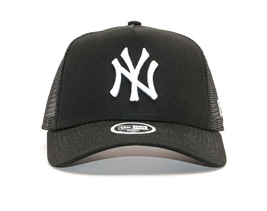 Dámská Kšiltovka New Era 9FORTY Trucker The League Essential New York Yankees Black / Optic White Sn