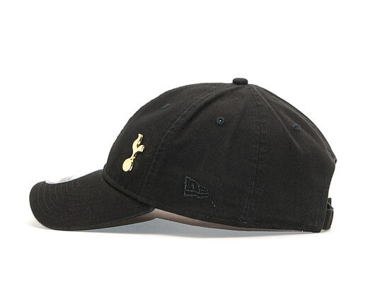 Kšiltovka New Era 9TWENTY Tottenham Hotspur FC Metal Badge Black Strapback