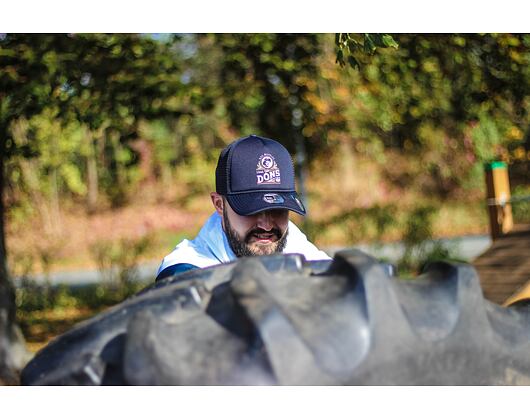 Kšiltovka New Era 9FORTY Trucker Historic Los Angeles Dons Navy Snapback