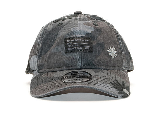 Kšiltovka New Era 9FORTY Military Flower Night Camo Strapback