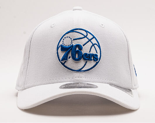 Kšiltovka New Era 9FIFTY White Base Stretch Snap Philadelphia 76ers White / Team Color Snapback