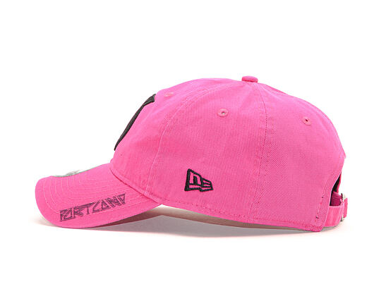 Kšiltovka New Era 9TWENTY Hard Bootleg Neon Portland Trail Blazers Beetroot Purple Strapback