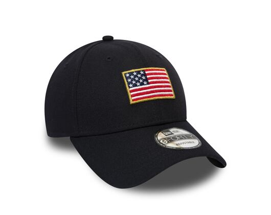 Kšiltovka New Era 9FORTY Flagged Navy