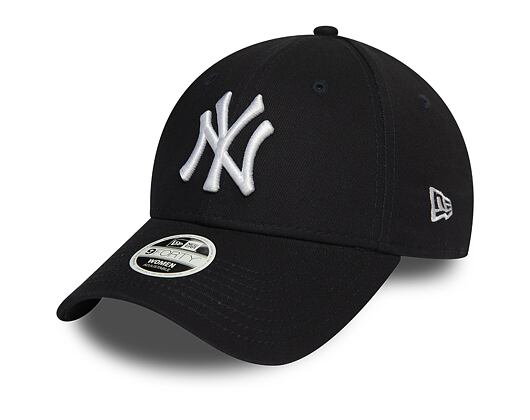 Dámská Kšiltovka New Era 9FORTY New York Yankees League Essential Navy/White