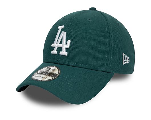 Dětská Kšiltovka New Era 9FORTY Los Angeles Dodgers League Essential Midnite Green