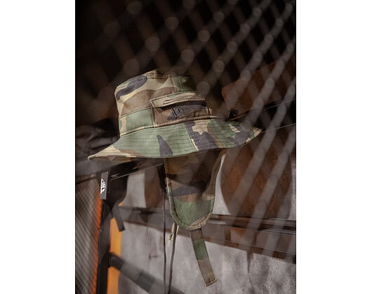 Klobouk New Era Adventure Dogear Woodland Camo