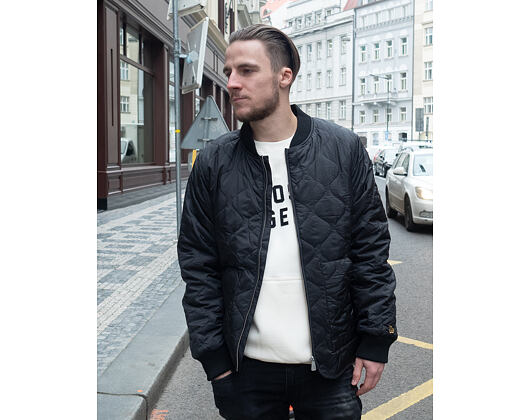 Bunda New Era Heritage Liner Jacket Black