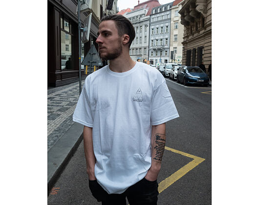 Triko HUF Ember Rose Tee White