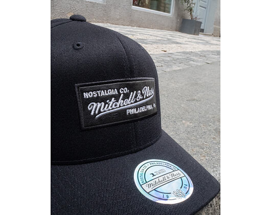 Kšiltovka Mitchell & Ness Outline Black