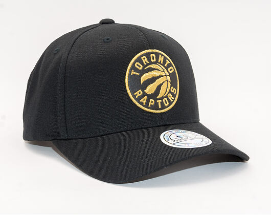 Kšiltovka Mitchell & Ness Toronto Raptors Bullion Black/Gold