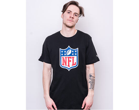 Triko New Era Essential NFL League Logo Tee Black