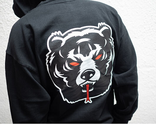 Mikina Mishka Death Adder Lockup Hoodie Black